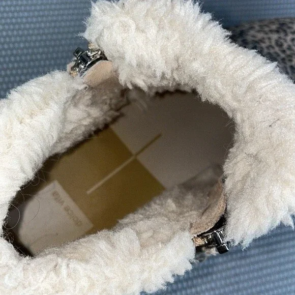 Dolce Vita Women’s Side Zip Fashion Boots With Cheetah Print Size 9.5 - Picture 9 of 11